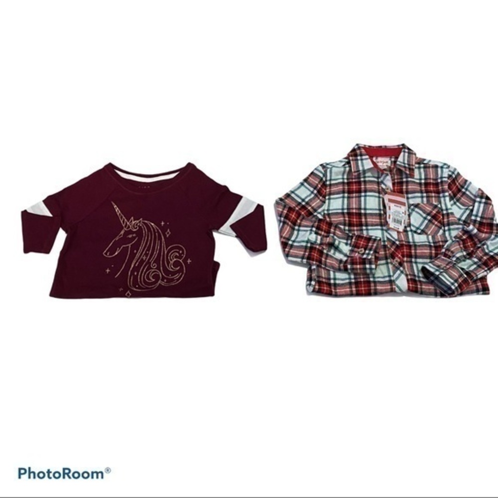Bundle cat&Jack girls shirt/tees XS(4/5)